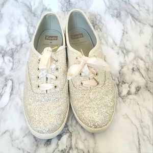 Kate Spade for Keds glitter sneaker 7.5